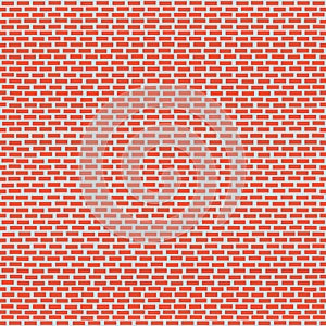 Seamless red brick wall pattern for background.
